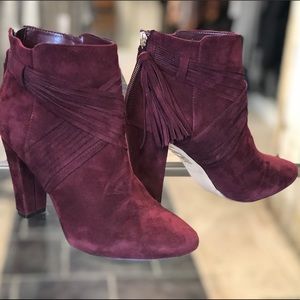 WHBM  tassel booties
